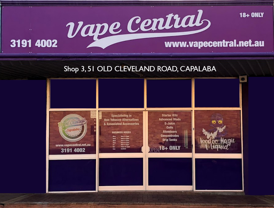 Vape Central Capalaba | store | Shop 3/51 Old Cleveland Rd, Capalaba QLD 4157, Australia | 0731914002 OR +61 7 3191 4002