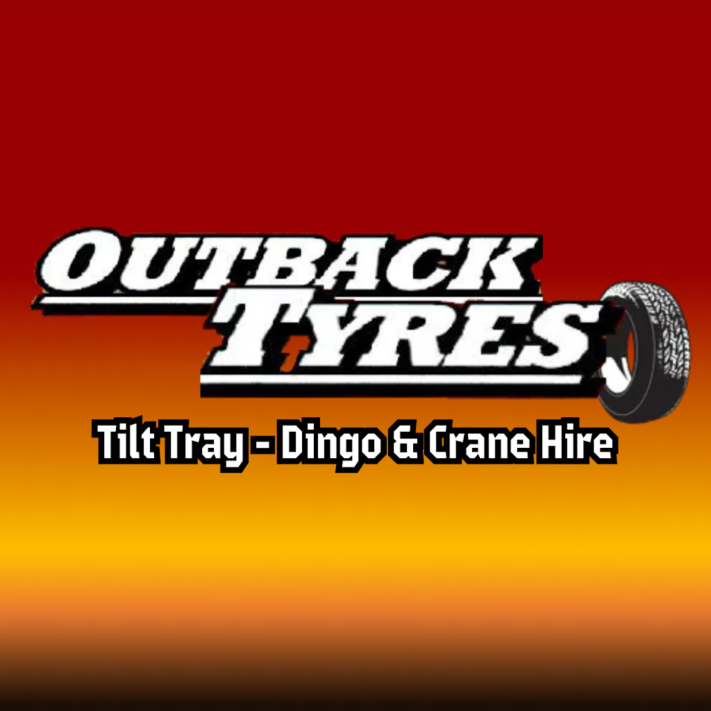 Outback Tyres - Tilt Tray - Dingo & Crane Hire | 76 S Calliope St, Springsure QLD 4722, Australia | Phone: (07) 4984 1238