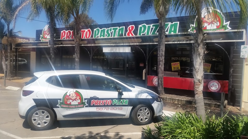 Presto Pasta & Pizza | restaurant | 4 Mookarii St, Cobram VIC 3644, Australia | 0358722019 OR +61 3 5872 2019