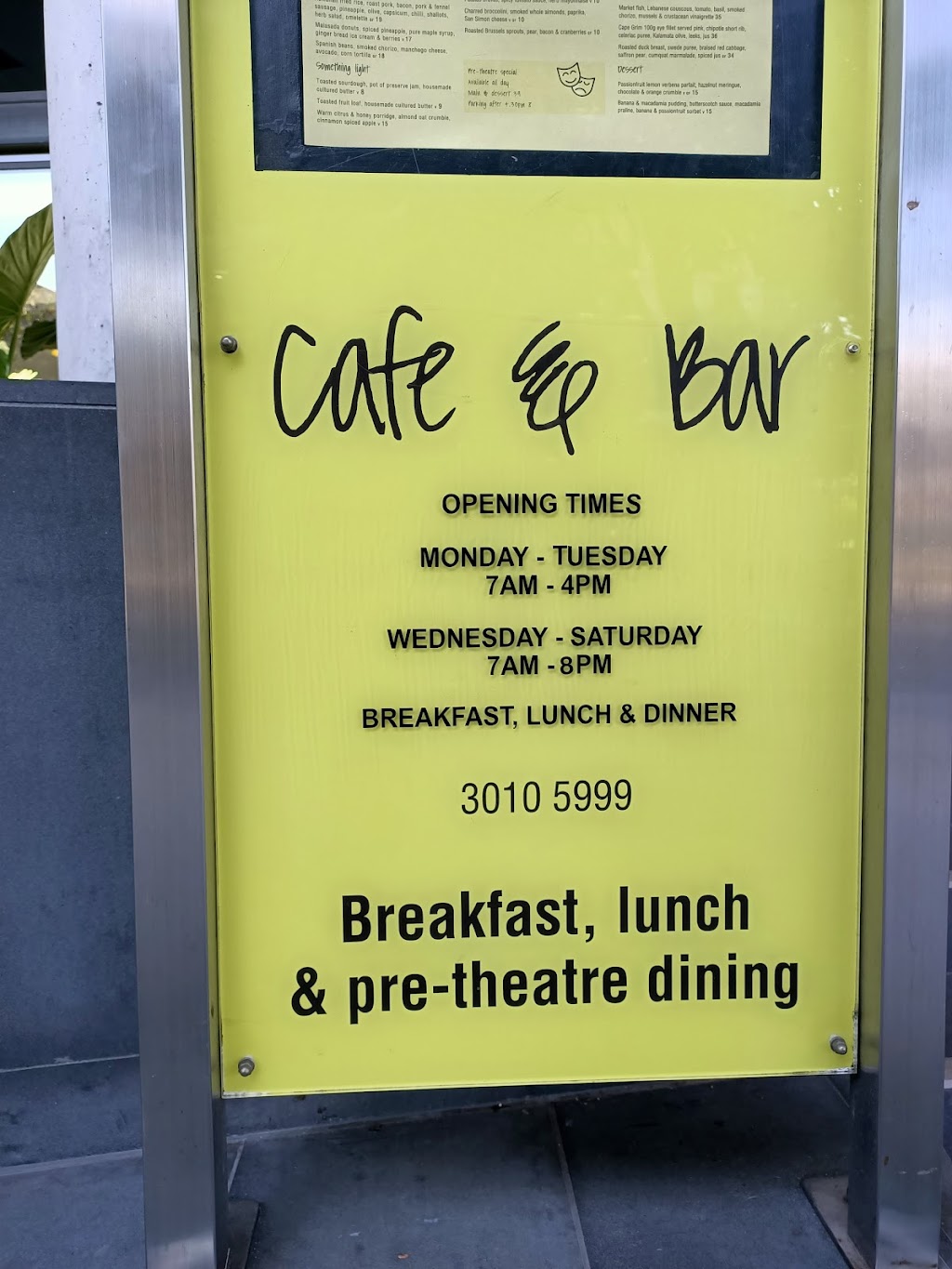 Olio Cafe & Bar | 133 Grey St, South Brisbane QLD 4101, Australia | Phone: (07) 3308 3311