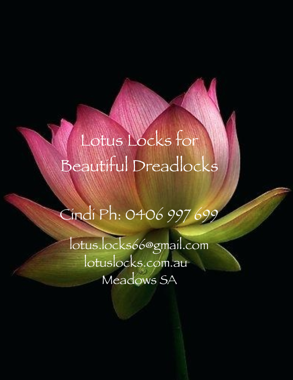 Lotus Locks for Beautiful dreadlocks |  | Michelmore Dr, Meadows SA 5201, Australia | 0406997699 OR +61 406 997 699
