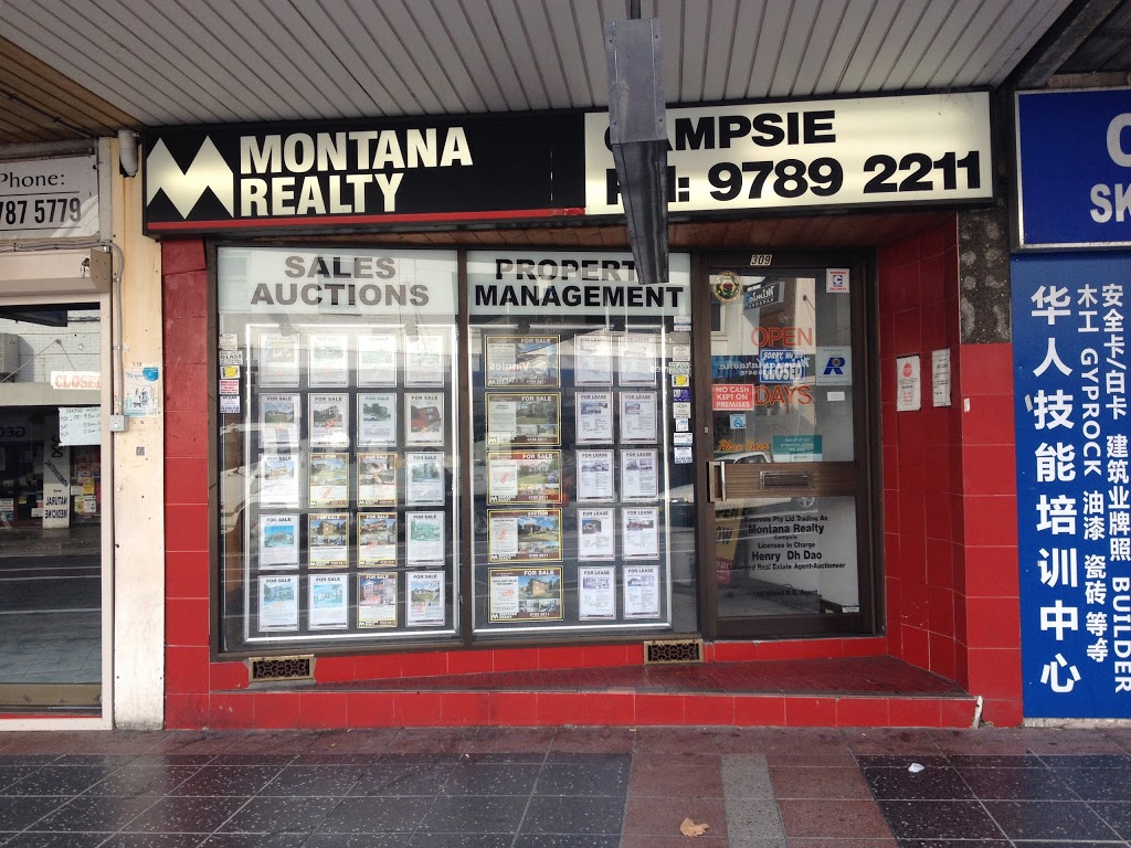 Montana Realty | real estate agency | 309 Beamish St, Campsie NSW 2194, Australia | 0297892211 OR +61 2 9789 2211