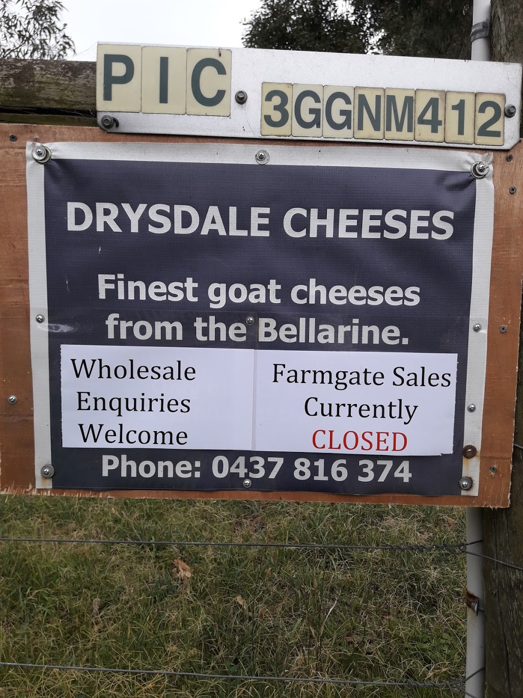 Drysdale Cheeses | 1 Scotchmans Rd, Bellarine VIC 3221, Australia | Phone: 0437 816 374