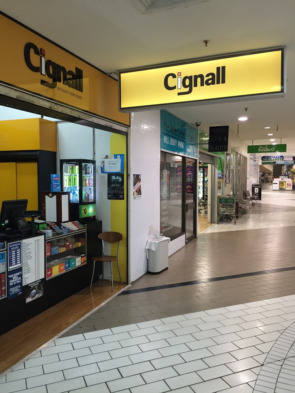 Cignall Wheelers Hill (17a/190 Jells Rd) Opening Hours