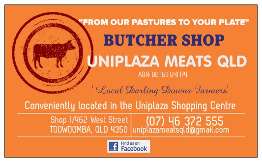 Uniplaza Meats | store | 462 West St, Kearneys Spring QLD 4350, Australia | 0746372555 OR +61 7 4637 2555