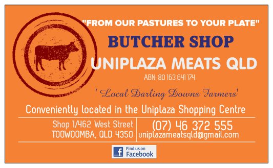 Uniplaza Meats | 462 West St, Kearneys Spring QLD 4350, Australia | Phone: (07) 4637 2555