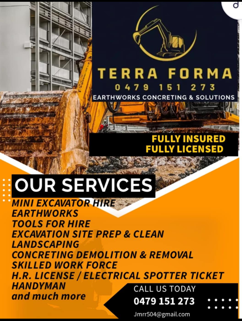 Terra Forma | 179 Majestic Way, Winter Valley VIC 3358, Australia | Phone: 0479 151 273