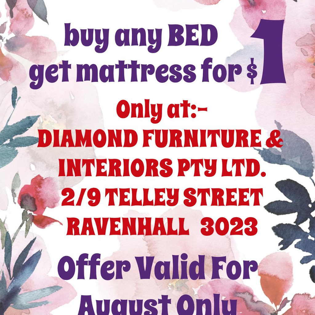 DIAMOND FURNITURE | furniture store | 9 Telley St, Ravenhall VIC 3023, Australia | 0481844775 OR +61 481 844 775