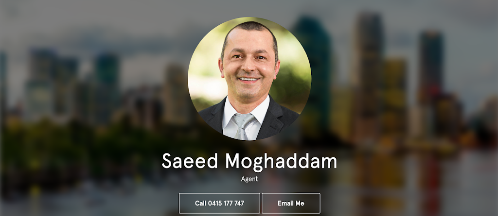 Saeed Moghaddam | Licensed Estate Agent | Brisbane Real Estate | 636 Moggill Rd, Chapel Hill QLD 4069, Australia | Phone: 0415 177 747