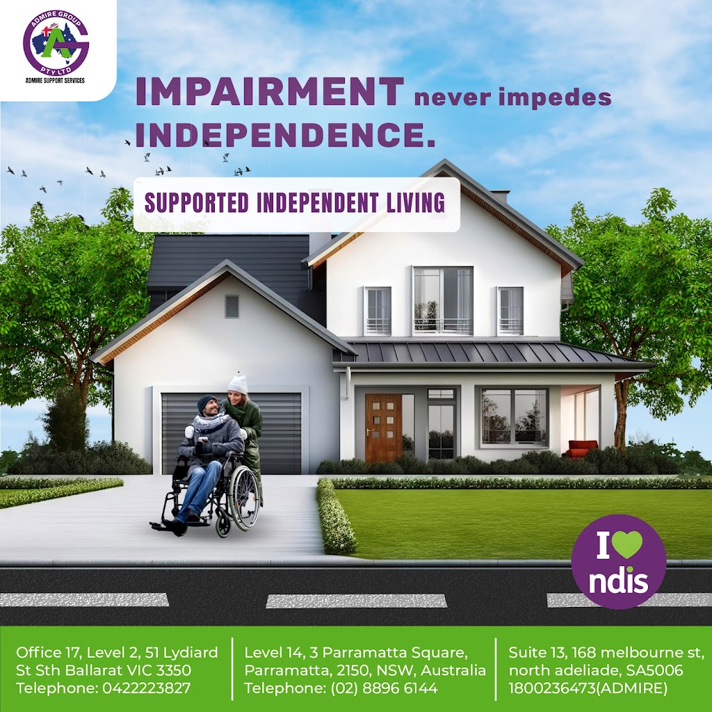 ADMIRE SUPPORT SERVICES | Tait St Service Rd, Sebastopol VIC 3356, Australia | Phone: 0412 227 813