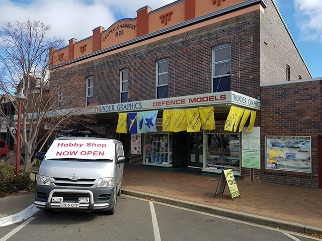 Defence Models and Graphics (Defence Model Supplies) | clothing store | 51 Bridge St, Uralla NSW 2358, Australia | 0267783325 OR +61 2 6778 3325