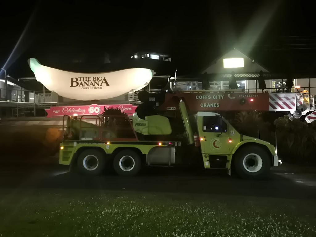 Coffs City Cranes & Rigging | 74 Industrial Dr, North Boambee Valley NSW 2450, Australia | Phone: 0407 531 487