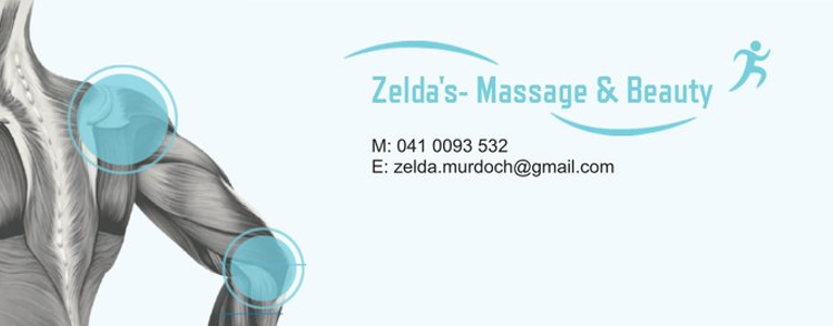Zeldas Massage and Beauty | beauty salon | 26 Deakin St, Collie WA 6225, Australia | 0410093532 OR +61 410 093 532