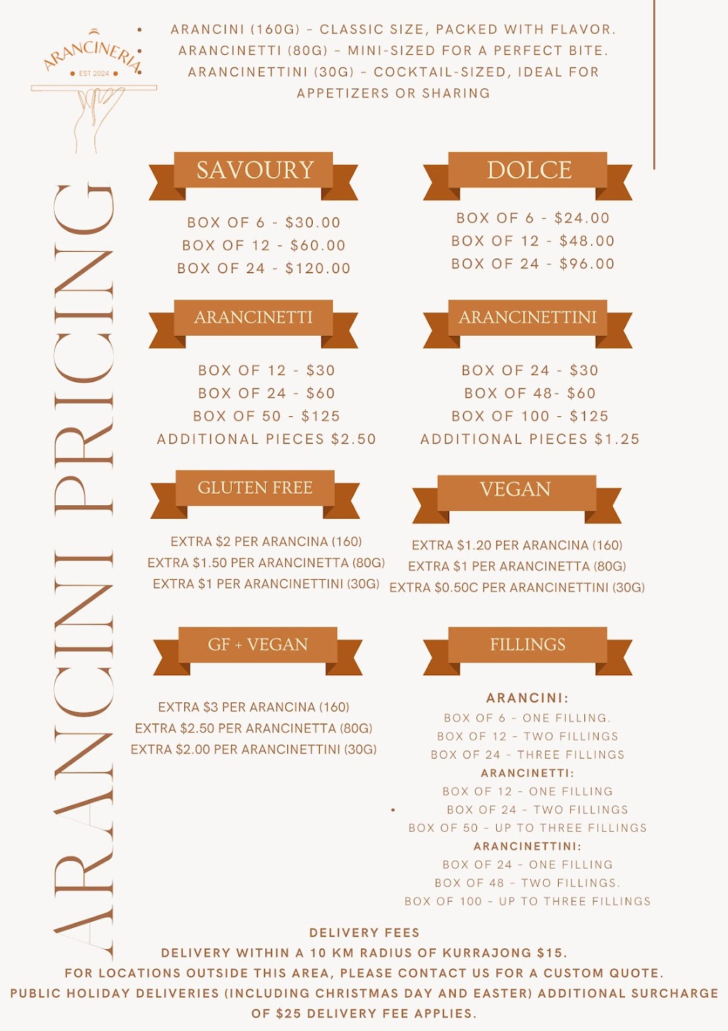 Arancineria | 886 Bells Line of Rd, Kurrajong Hills NSW 2758, Australia | Phone: 0425 062 259