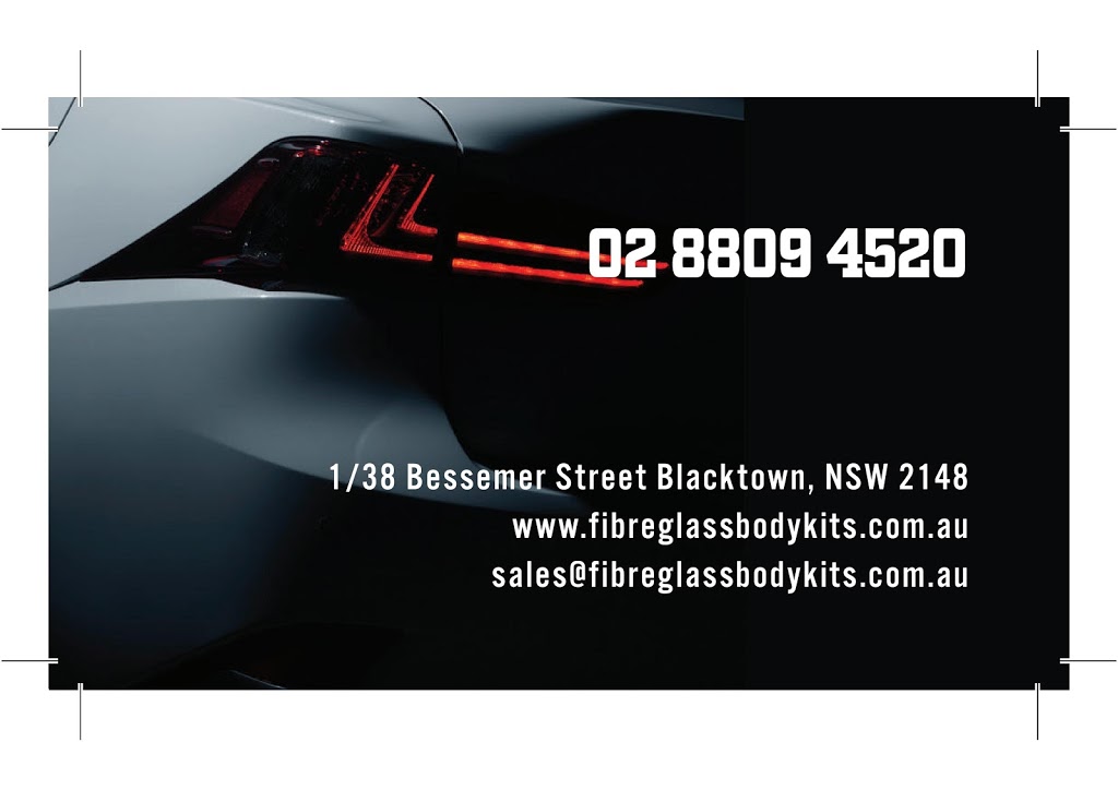 Fibreglass Bodykits Australia | car repair | 1/38 Bessemer St, Blacktown NSW 2148, Australia | 0288094520 OR +61 2 8809 4520