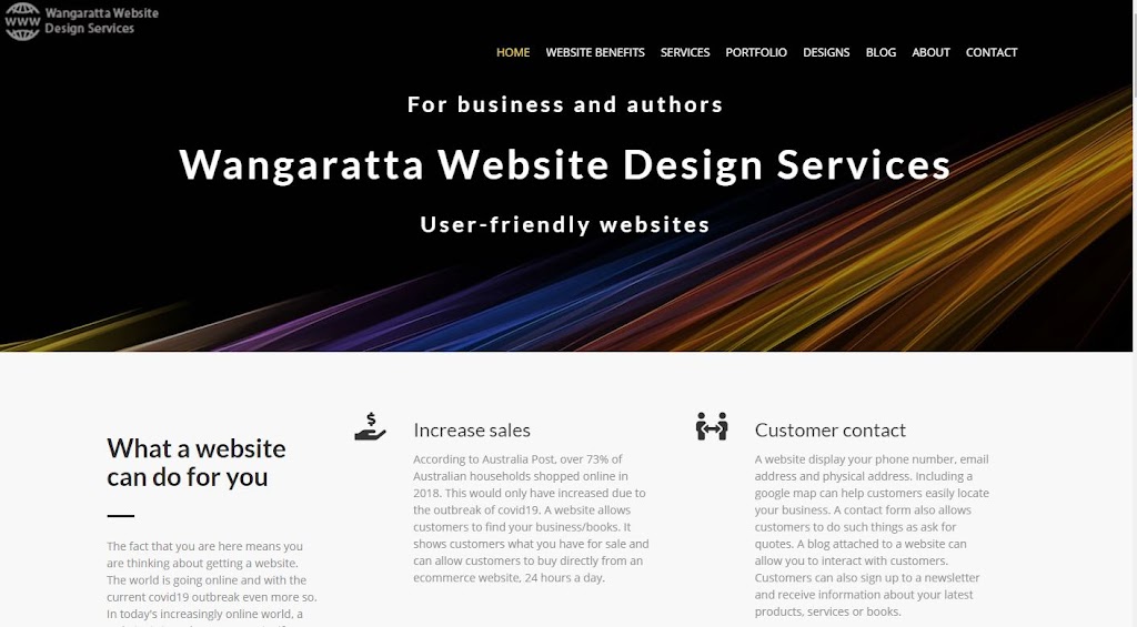 Wangaratta Website Design Services | 7 Leishman St, Wangaratta VIC 3677, Australia | Phone: 0475 225 208