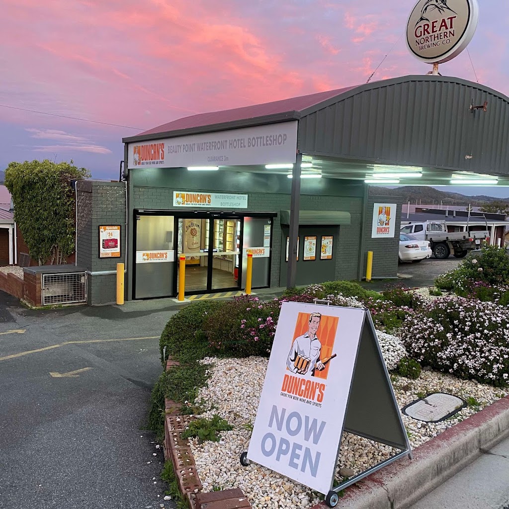 Waterfront Hotel Bottle Shop | 116 Flinders St, W Tamar Hwy, Beauty Point TAS 7270, Australia | Phone: (03) 6710 8008