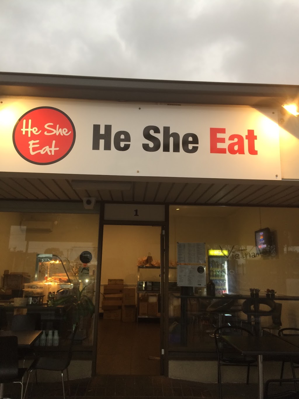 He She Eat | meal takeaway | Shop1/1 Denham Ave, Morphettville SA 5043, Australia | 0883768817 OR +61 8 8376 8817