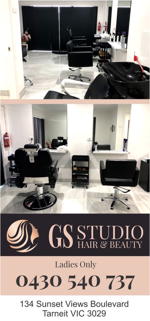 GS Studio Hair and Beauty | 134 Sunset Views Blvd, Tarneit VIC 3029, Australia | Phone: 0430 540 737