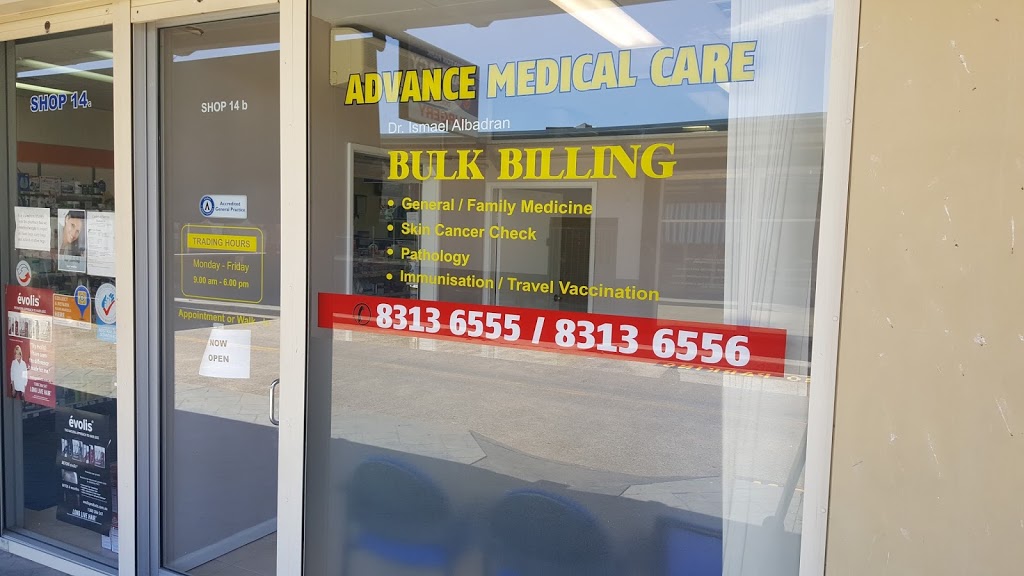 Advance Medical Care | Shop 14b/600 Hoxton Park Rd, Hoxton Park NSW 2171, Australia | Phone: (02) 8313 6555