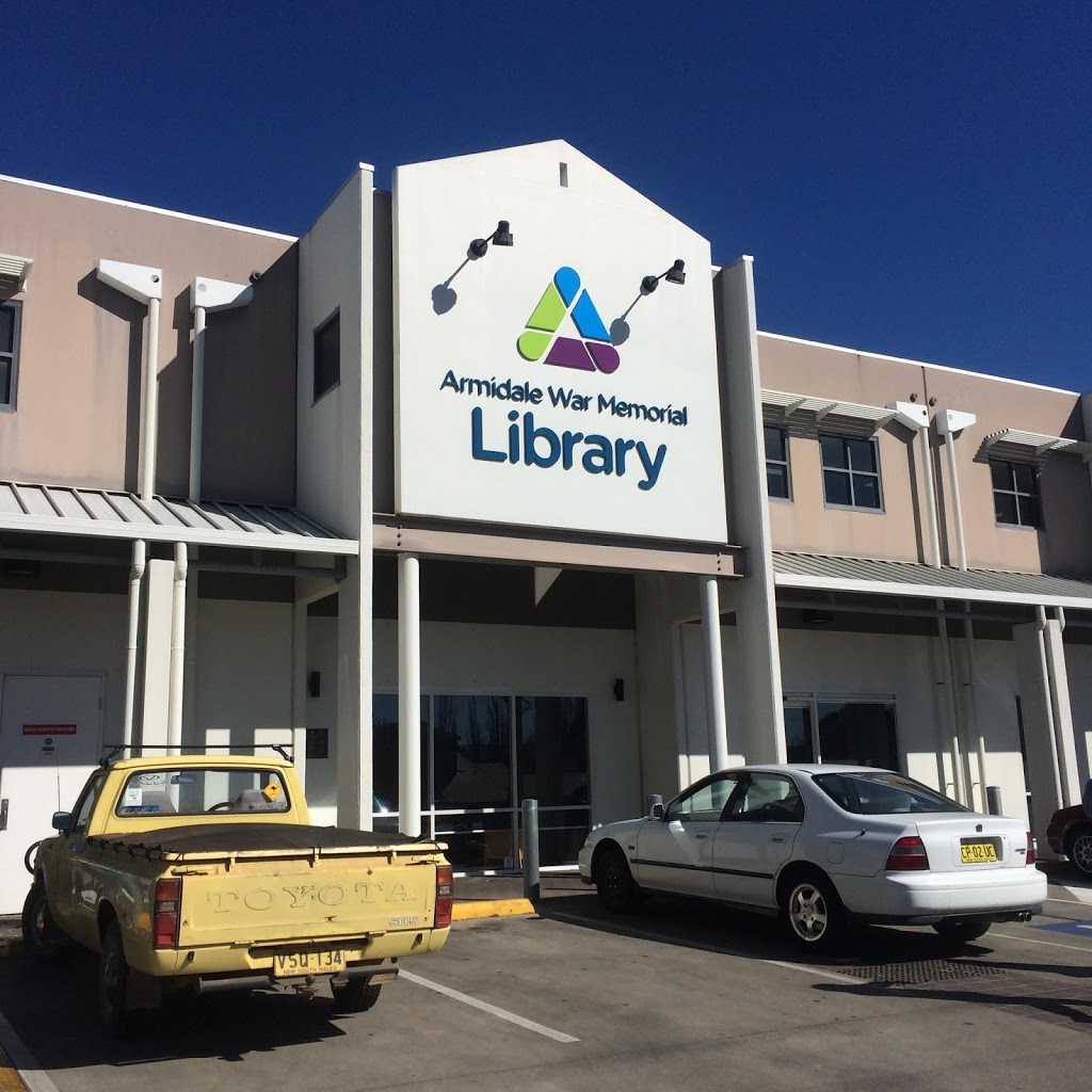 Armidale War Memorial Library | library | 2/182 Rusden St, Armidale NSW 2350, Australia | 0267703636 OR +61 2 6770 3636