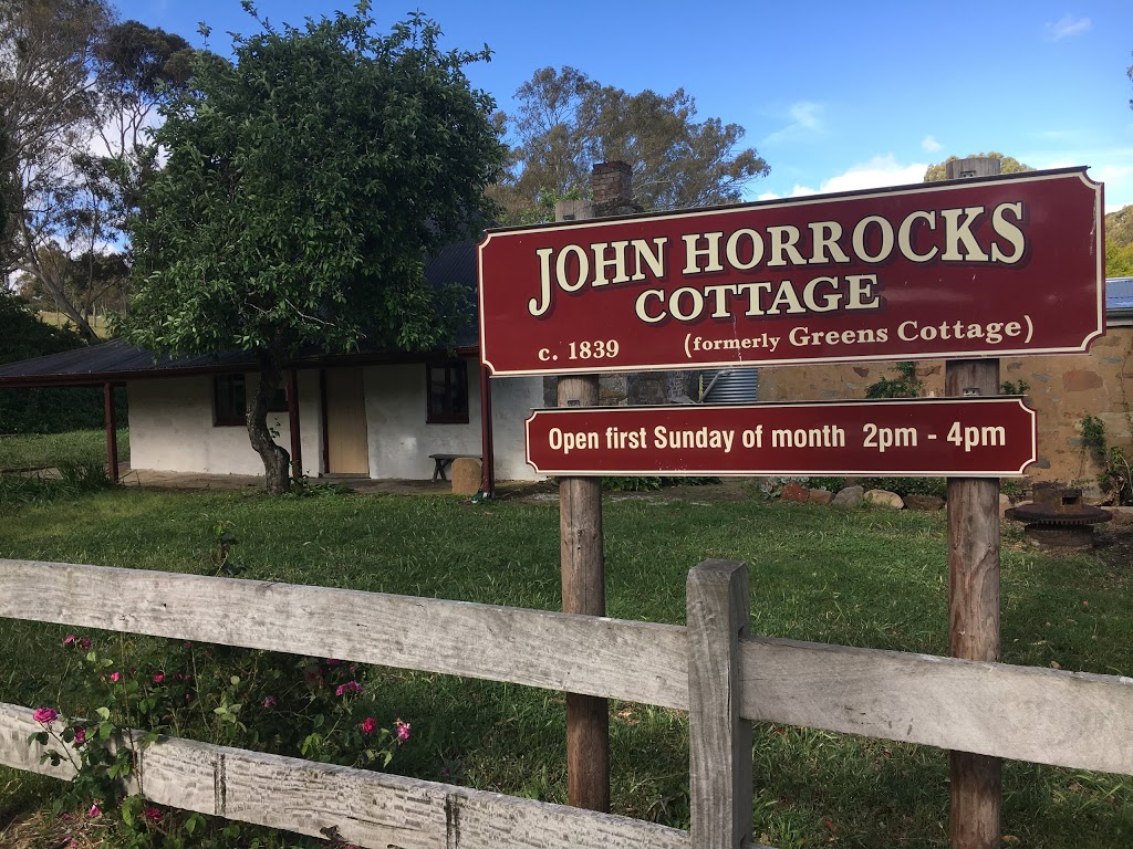 John Horrocks Cottage, Penwortham | lodging | 7884 Horrocks Hwy, Penwortham SA 5453, Australia | 0888430140 OR +61 8 8843 0140