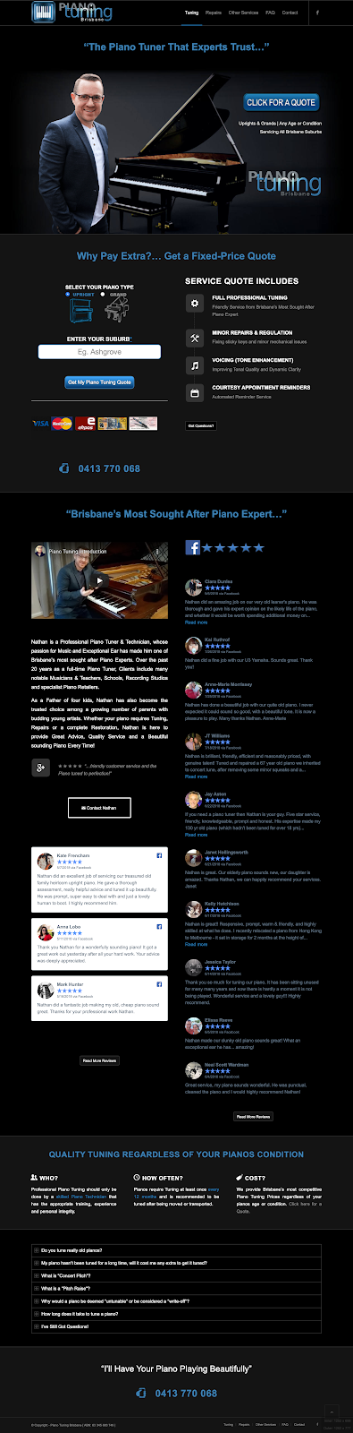 Piano Tuning Brisbane | 77 Outlook Cres, Bardon QLD 4065, Australia | Phone: 0413 770 068