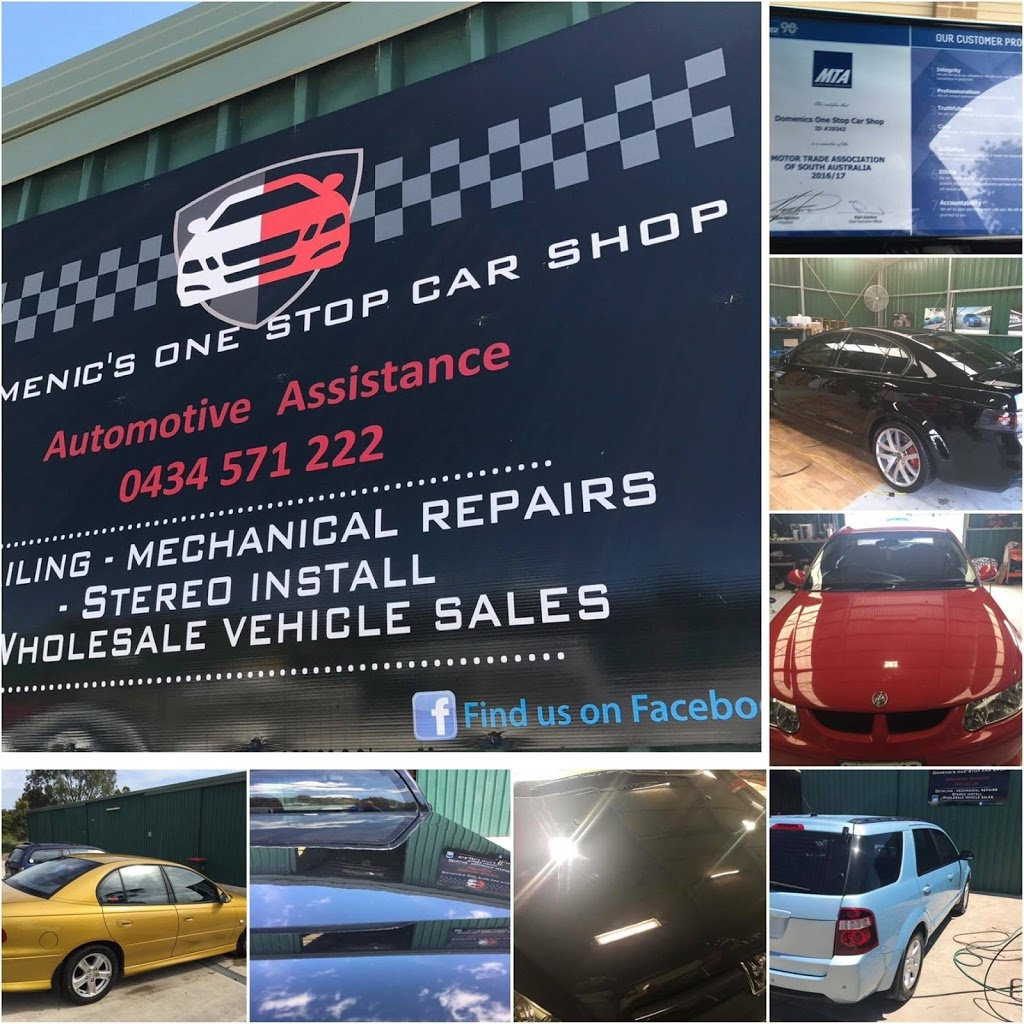 Domenic’s one stop car shop | car repair | Unit 8/15 Sturt Ln, Hackham SA 5162, Australia | 0434571222 OR +61 434 571 222