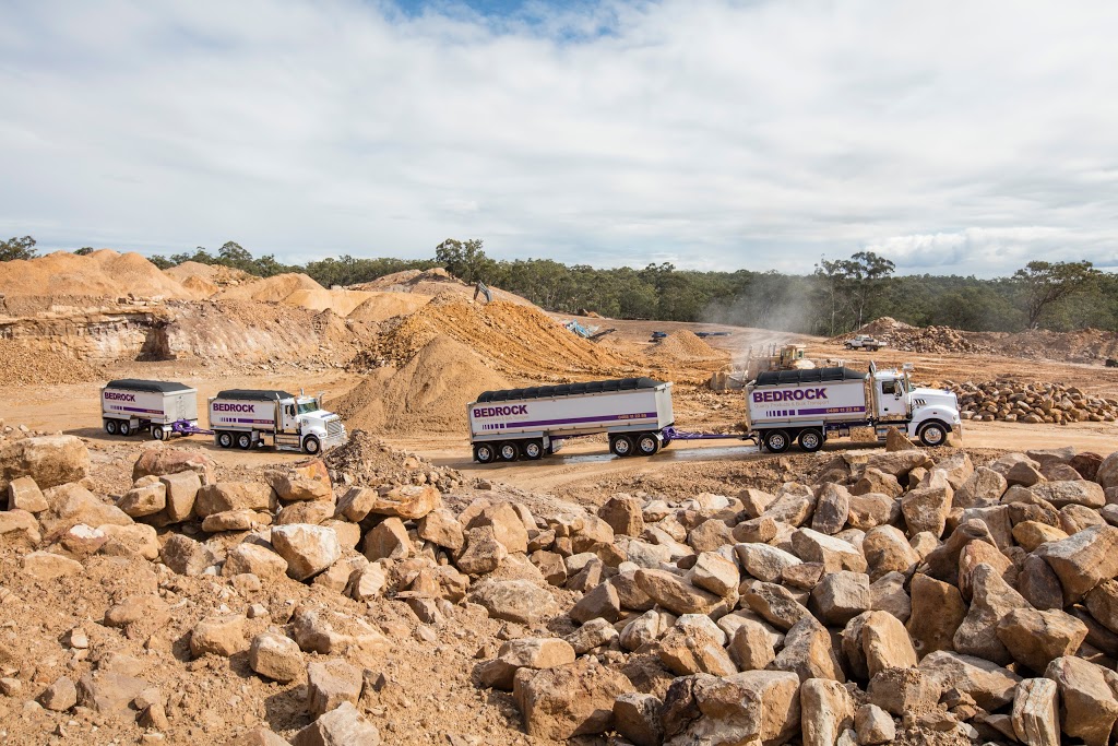 Bedrock Quarry Products & Bulk Transport | 2 Charcoal Rd, South Maroota NSW 2756, Australia | Phone: (02) 4572 8822