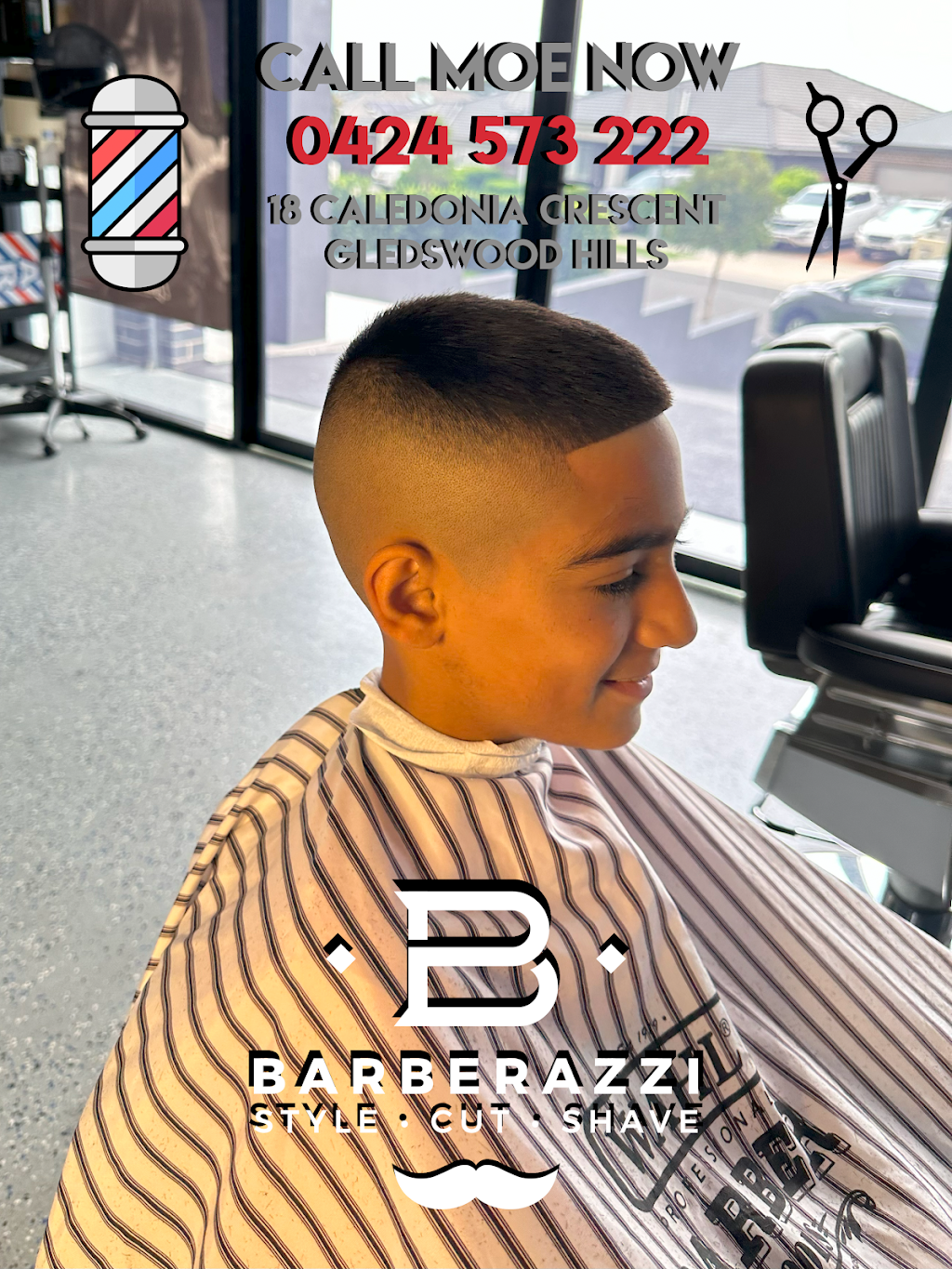Barberazzi - Your Local Barber | 18 Caledonia Cres, Gledswood Hills NSW 2557, Australia | Phone: 0424 573 222