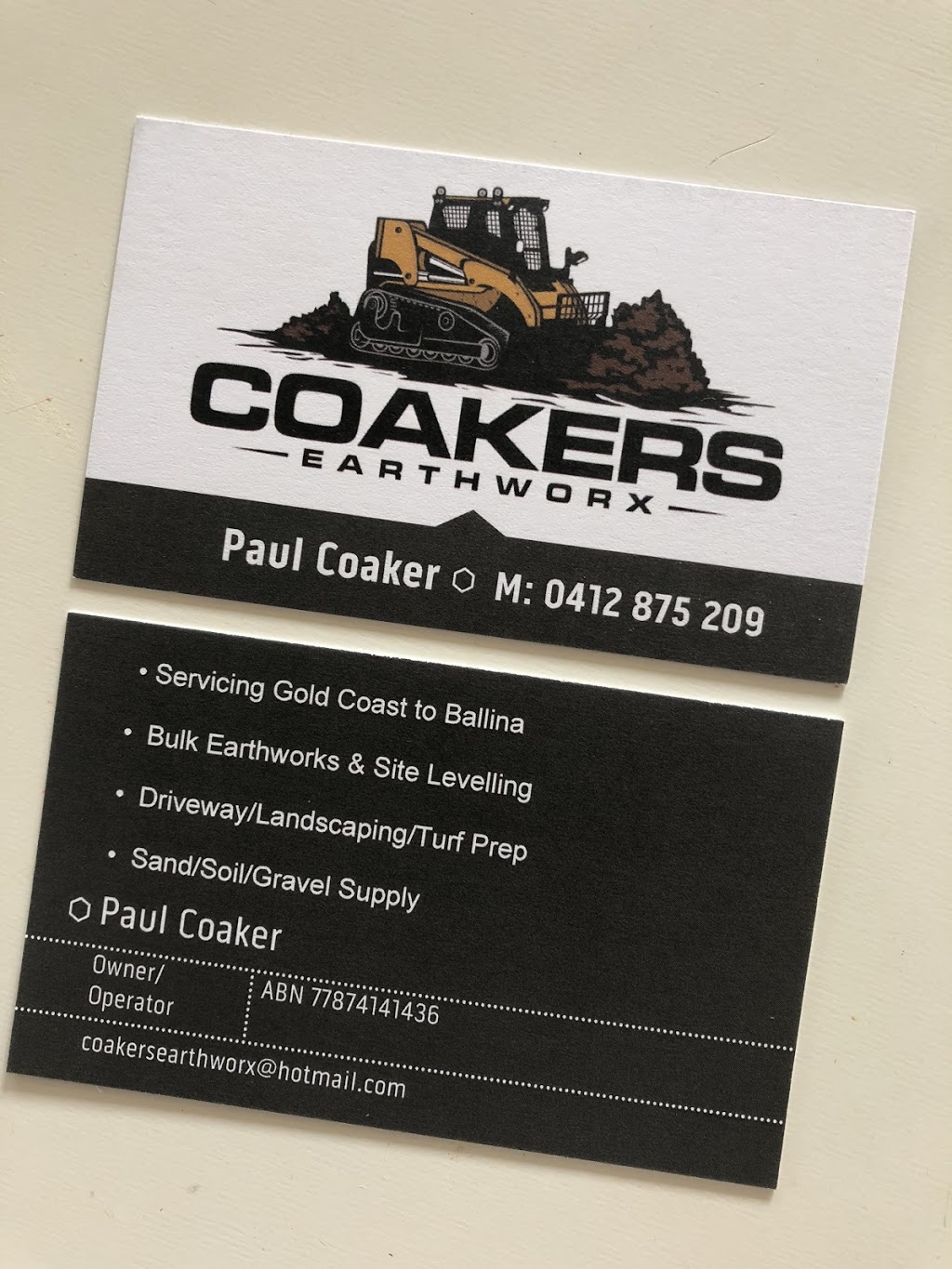 Coakers Earthworx | 480A Cudgen Rd, Cudgen NSW 2487, Australia | Phone: 0412 875 209