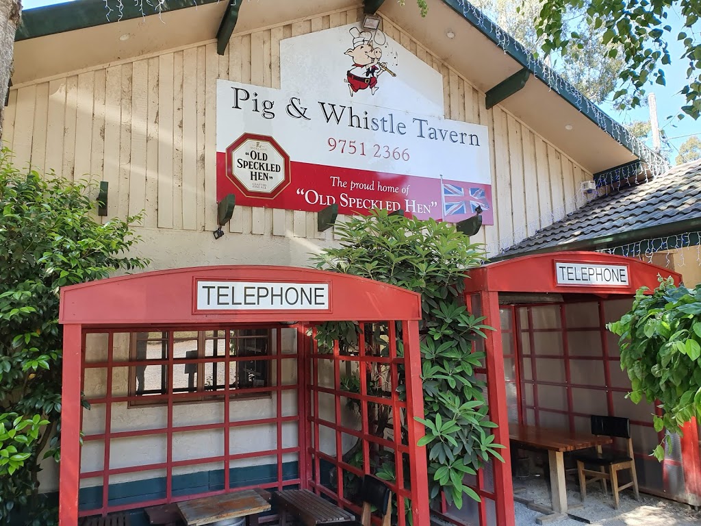 Pig & Whistle Tavern | restaurant | 1429 Mount Dandenong Tourist Rd, Olinda VIC 3788, Australia | 0397512366 OR +61 3 9751 2366