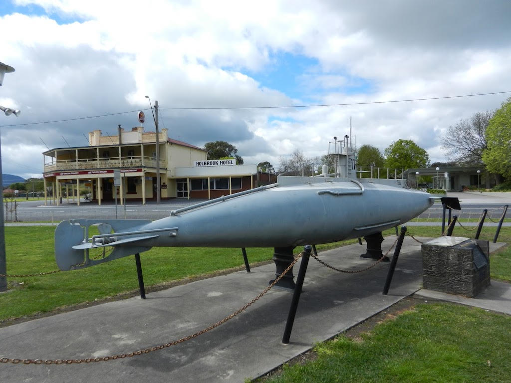 Submarine HMAS Otway | tourist attraction | Albury St & Wallace Street, Holbrook NSW 2644, Australia | 0260362422 OR +61 2 6036 2422