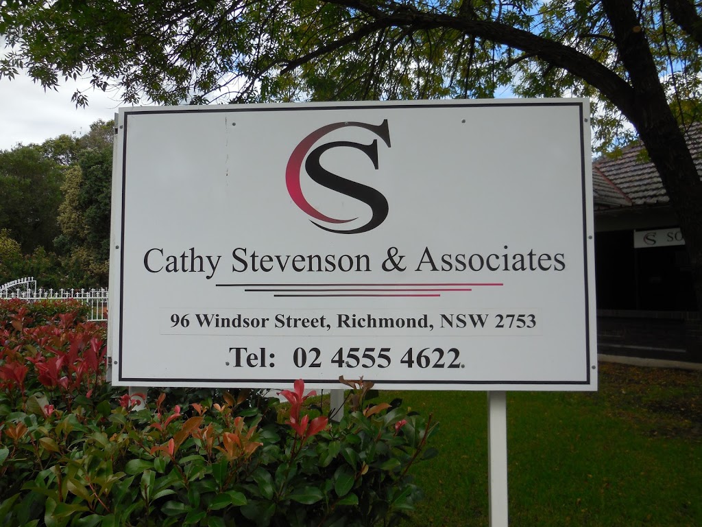 Cathy Stevenson and Associates | lawyer | 96 Windsor St, Richmond NSW 2753, Australia | 0245554622 OR +61 2 4555 4622