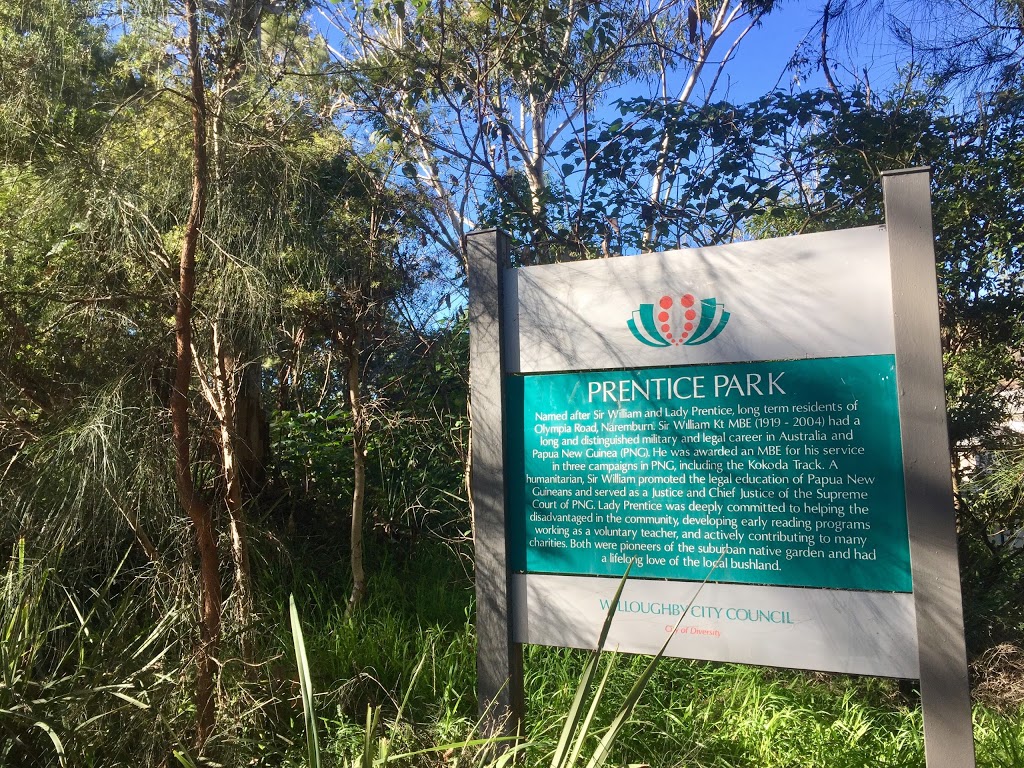 Prentice Park | park | Naremburn, North Willoughby NSW 2068, Australia