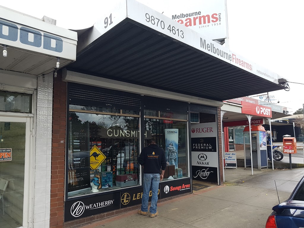 Melbourne Firearms Centre | store | 91 Bedford Rd, Ringwood East VIC 3135, Australia | 0398704613 OR +61 3 9870 4613