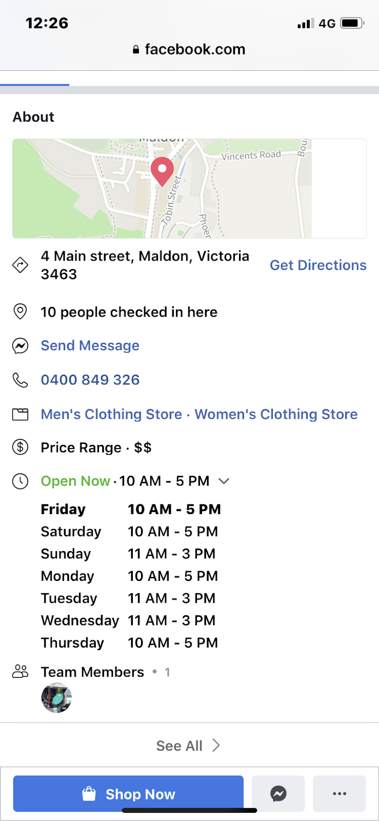 Beatons Stores | department store | 4 Main St, Maldon VIC 3463, Australia