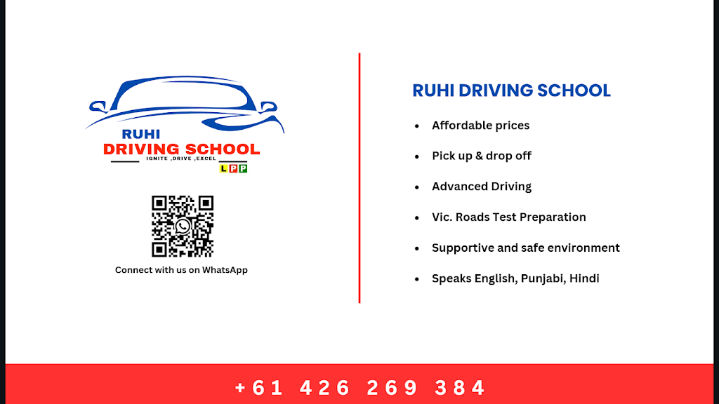 Ruhi Driving School | Wren way, Winter Valley VIC 3358, Australia | Phone: 0426 269 384