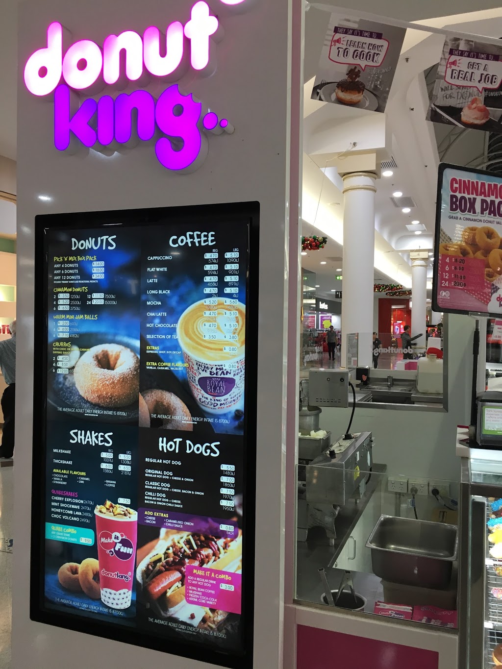 Donut King | bakery | Kiosk 21 Logan Hyperdome & Home Centre, Cnr. Bryants Rd. & Pacific Hwy, Loganholme QLD 4129, Australia | 0433369862 OR +61 433 369 862