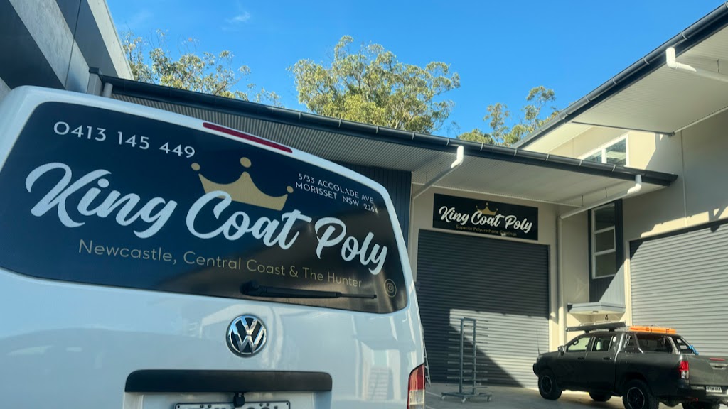King Coat Poly | 33 Accolade Ave, Morisset NSW 2264, Australia | Phone: 0413 145 449