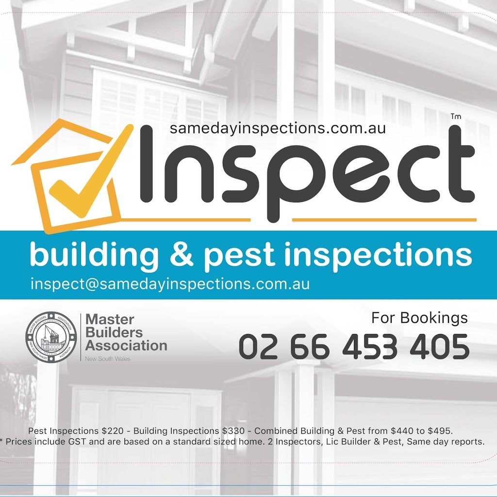 Inspect - Building & Pest Inspections - Coffs Harbour | home goods store | 70 Prince St, Coffs Harbour NSW 2450, Australia | 0266453405 OR +61 2 6645 3405