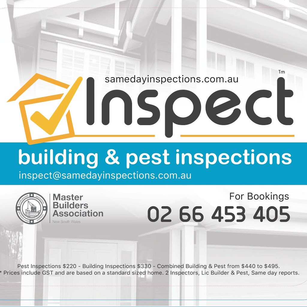 Inspect - Building & Pest Inspections - Coffs Harbour | 70 Prince St, Coffs Harbour NSW 2450, Australia | Phone: (02) 6645 3405