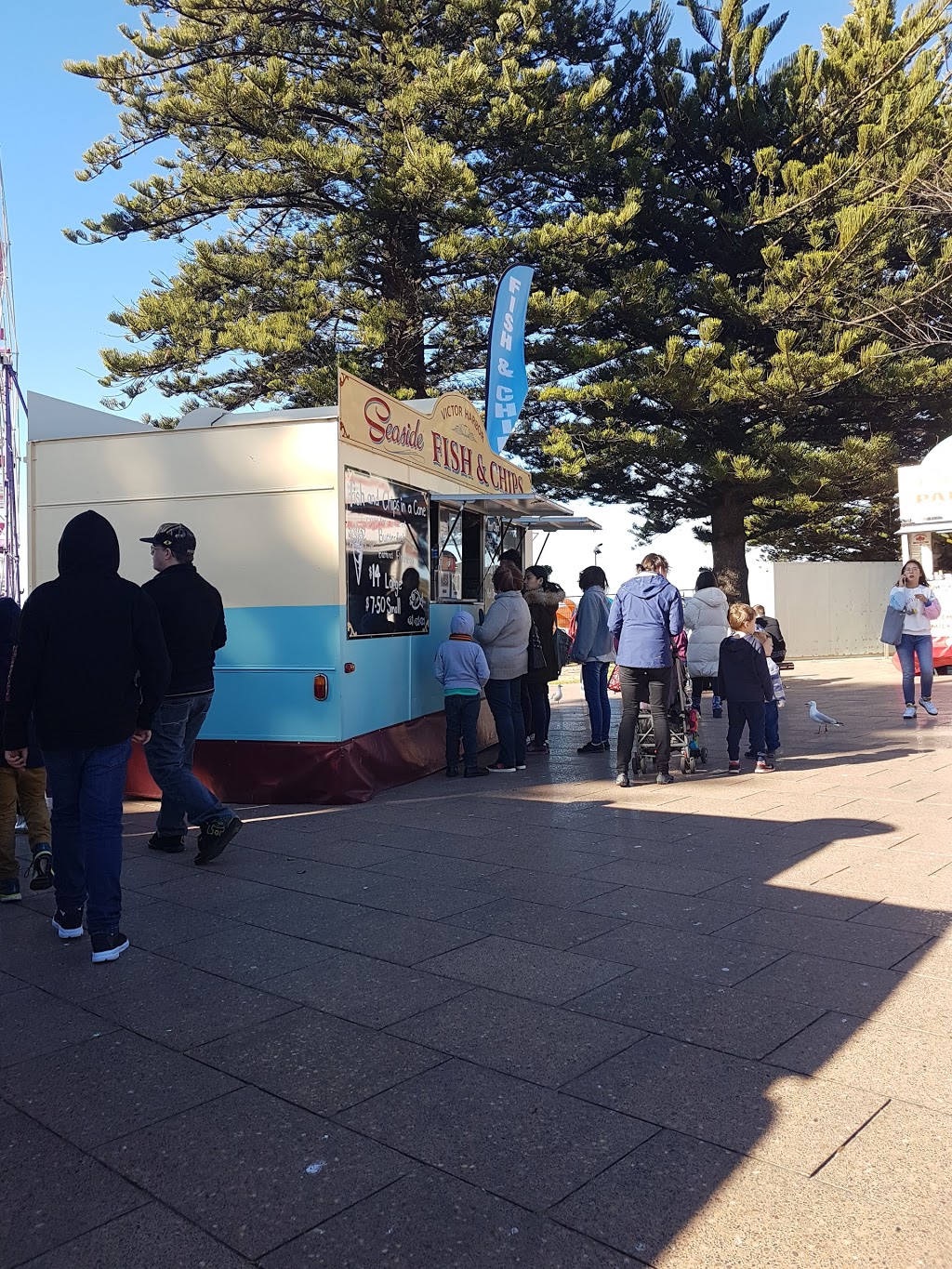 Sea Side Fish And Chips | cafe | Granite Island Rd, Victor Harbor SA 5211, Australia