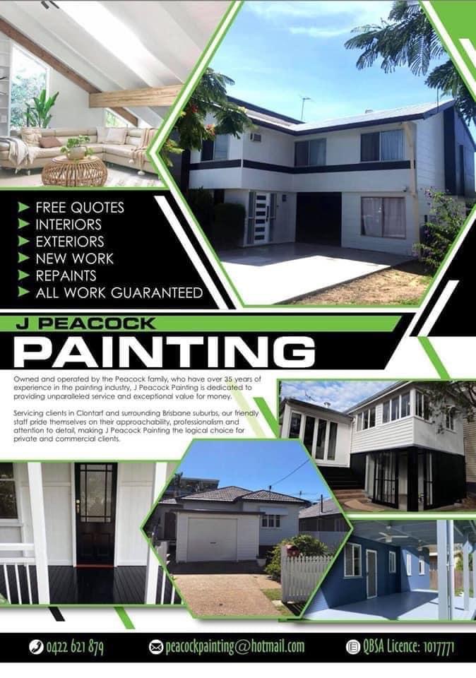 J Peacock Painting | Lucinda St, Clontarf QLD 4019, Australia | Phone: 0422 621 879