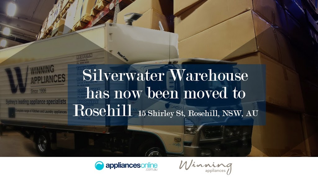 Winning Appliances | storage | 15 Shirley St, Rosehill NSW 2142, Australia | 0296940300 OR +61 2 9694 0300