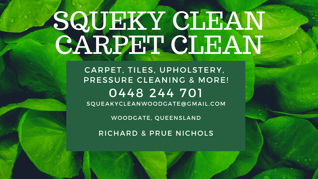 Woodgate Carpet Cleaning | laundry | 57 First Ave, Woodgate QLD 4660, Australia | 0448244701 OR +61 448 244 701