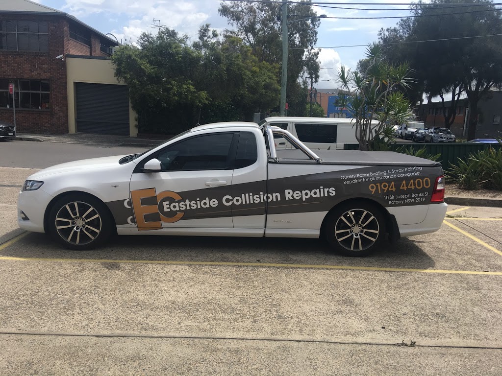 Eastside Collision Repairs | 10 Sir Joseph Banks St, Botany NSW 2019, Australia | Phone: (02) 9194 4400