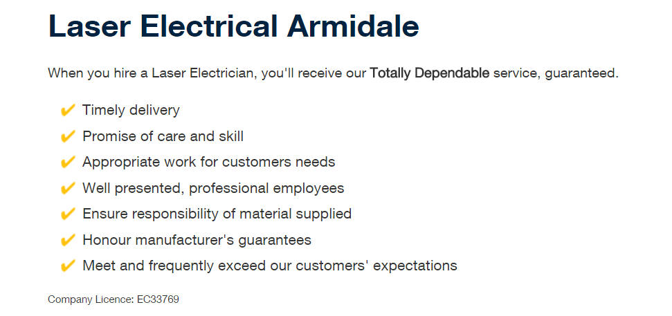 Laser Electrical Armidale | electrician | 2/4 Southern Cross Dr, Armidale NSW 2350, Australia | 0267727698 OR +61 2 6772 7698