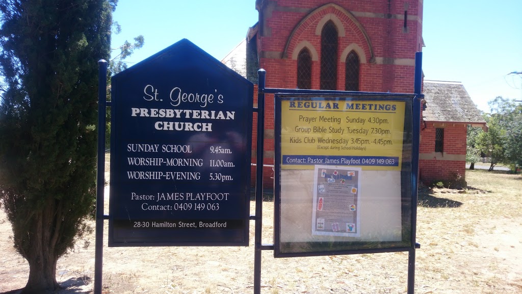 Broadford Presbyterian Church | church | 28/30 Hamilton St, Broadford VIC 3658, Australia | 0406727728 OR +61 406 727 728