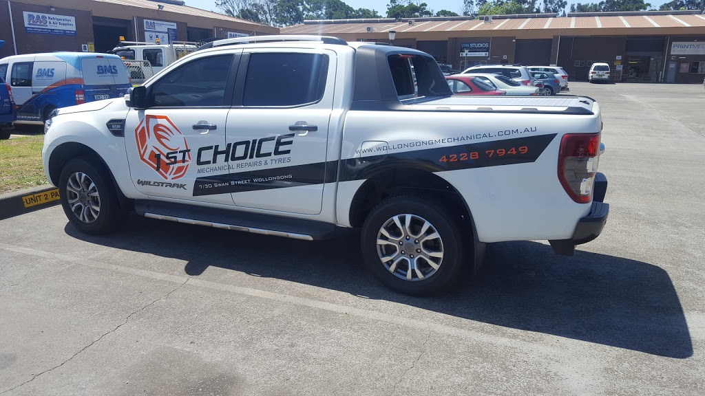 1st Choice Mechanical Repairs | car repair | 7/30 Swan St, Wollongong NSW 2500, Australia | 0242287949 OR +61 2 4228 7949